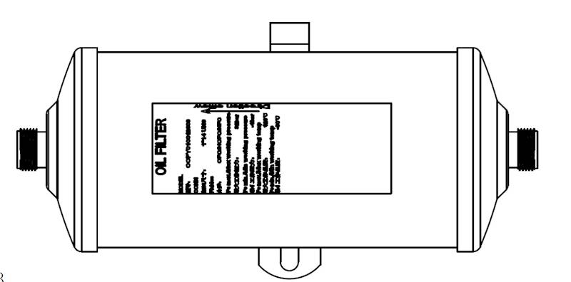 Filtr oleju AOCFH2 ; 1-14 UNF ; 32 bar ; skręcany