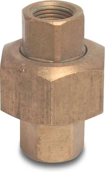 8000 śrubunek mosiężny stożkowy 5/4" GW x 5/4" GW