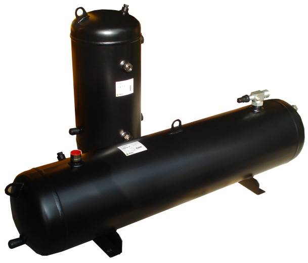 Pionowy zbiornik ciekłego czynnika DLR-V570