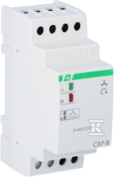 Czujnik kolejności i zaniku fazy 