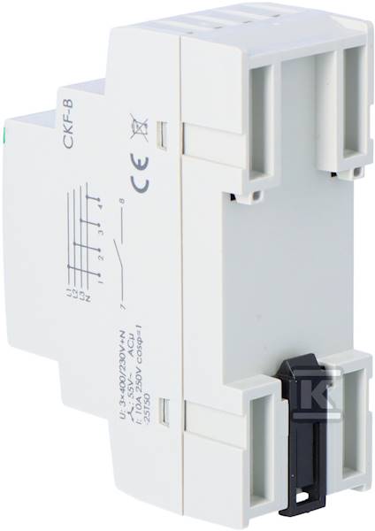 Czujnik kolejności i zaniku fazy 