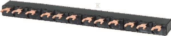 Szyna łącząca HDB219 ; 3 fazy ;  63A ; 16 mm2