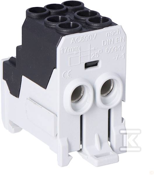 Złączka gwintowana SDB 100 czarna