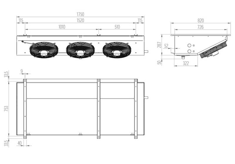 Chłodnica glikolowa RIVACOLD typ RSIW33503ED