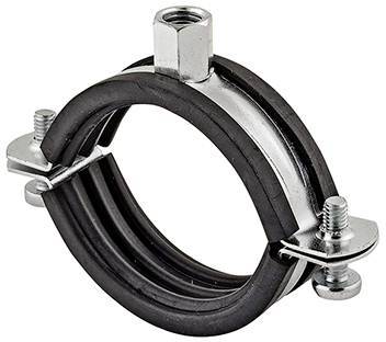 Obejma z gumą  15 mm - 19 mm ; M8 x 10 mm