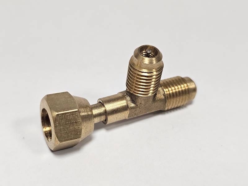 Trójnik 1/4"M SAE x 1/4"M SAE x 1/4"F SAE , 1xW