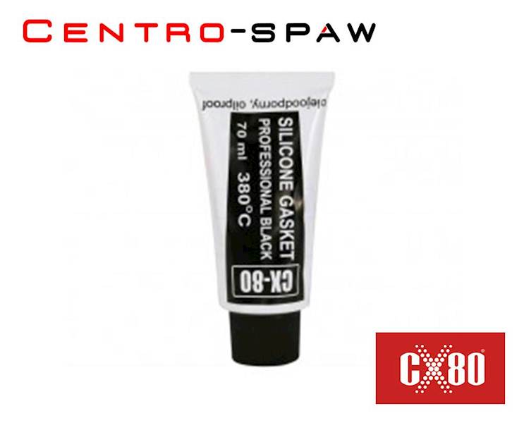 CX80 - Silikon professional czarny 70ml