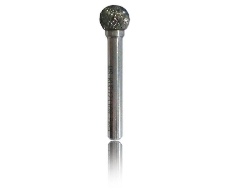 Frez trzpieniowy do metalu HM Kulisty 12x11/6mm KUD 121106 Z=6X