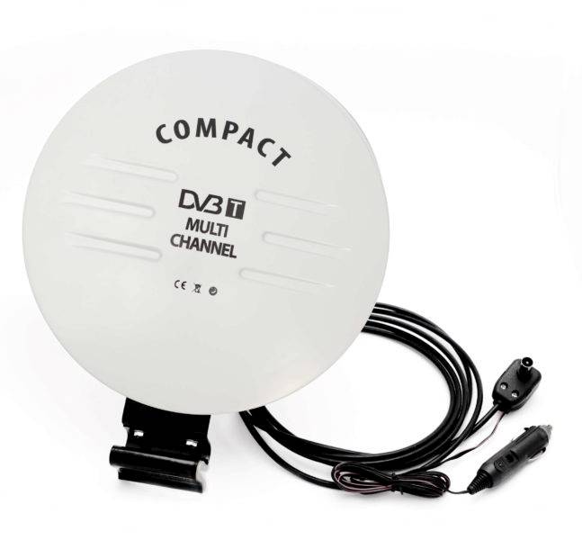 Antena TV COMPACT  mobil (talerz)