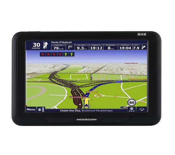 Nawigacja Modecom SX2 MapaMap