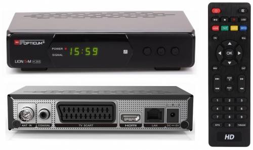 Tuner DVBT Opticum Lion Dvbt2/C
