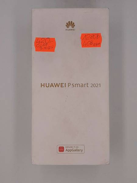 Huawei P smart 2021 4/128GB gwar. 3 mies.
