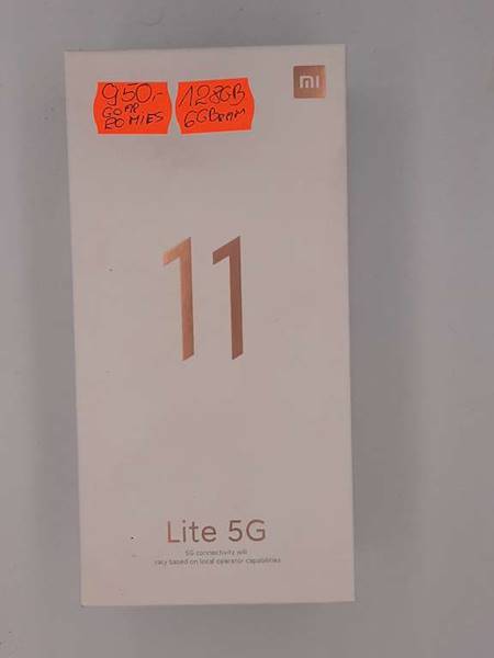 Xiaomi Mi 11 Lite 5G 6/128GB gwar. 20 mies.