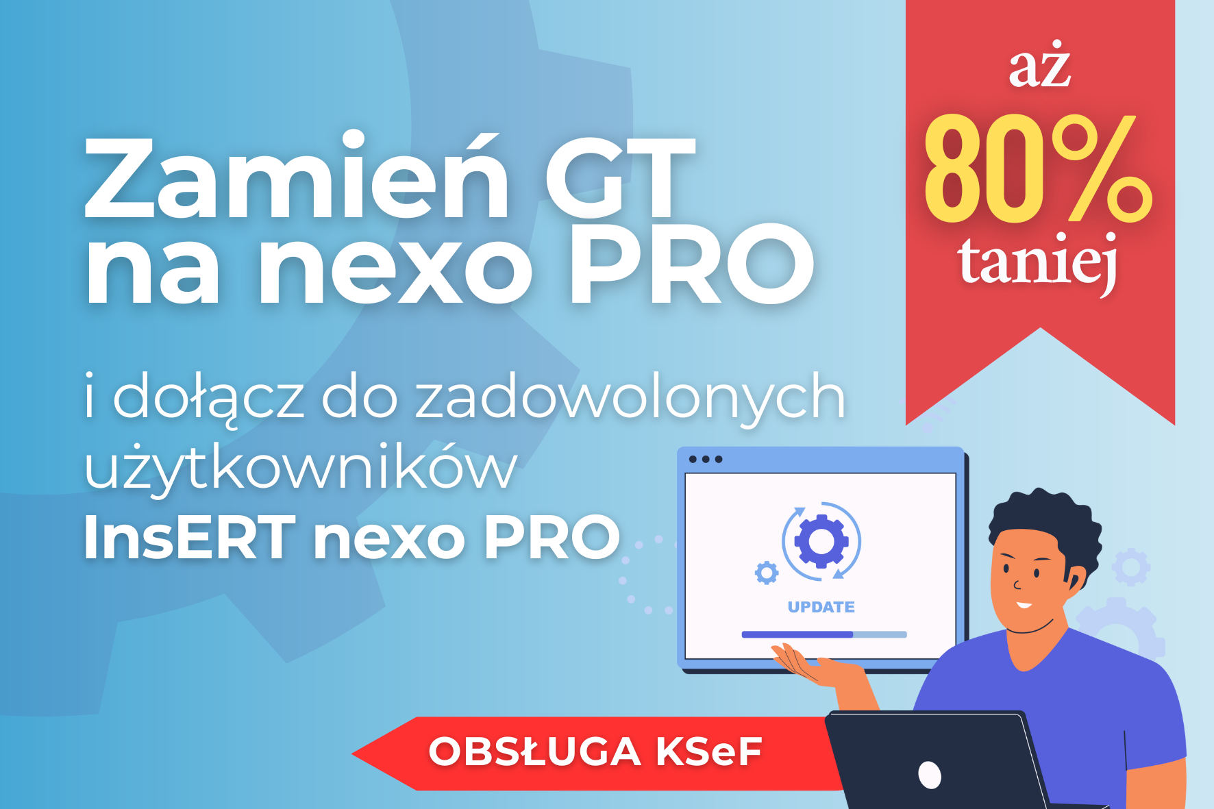 Zamień GT na nexo PRO aż 80% taniej!