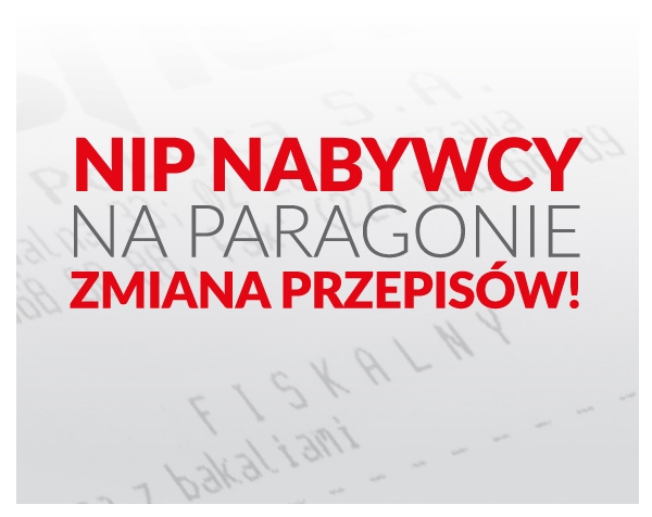 NIP NABYWCY NA PARAGONIE