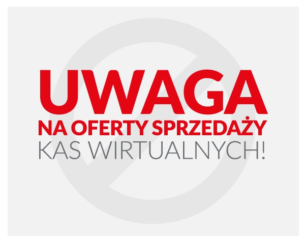 UWAGA NA OFERTY SPRZEDAŻY KAS WIRTUALNYCH !
