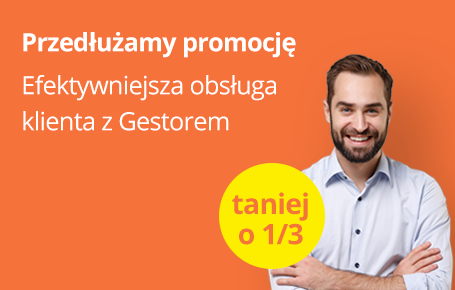 PROMOCJA NA GESTORA PRZEDŁUŻONA DO KOŃCA CZERWCA!
