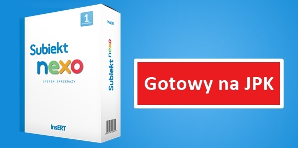 Subiekt nexo - Przypisywanie grup JPK do asortymentu