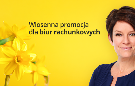 WIOSENNA PROMOCJA DLA BIUR RACHUNKOWYCH!