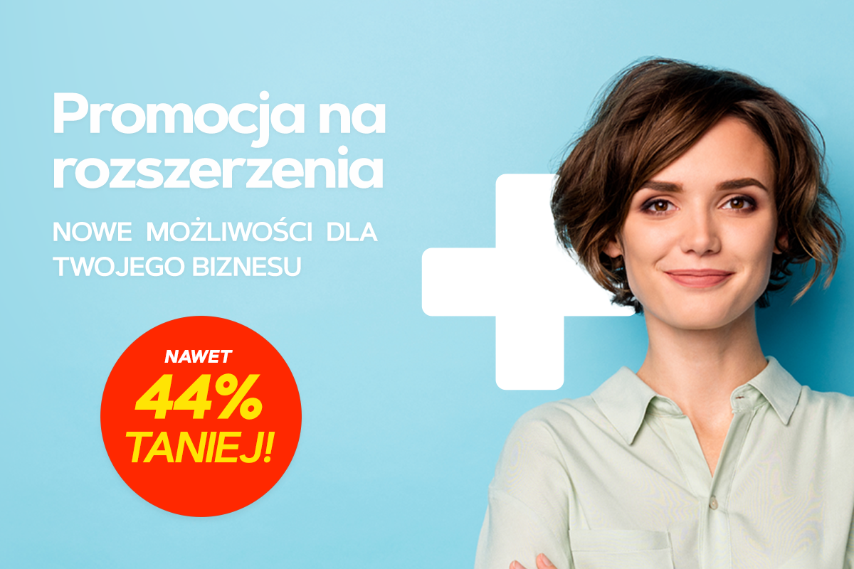 Promocja na rozszerzenia - nawet 44% taniej!