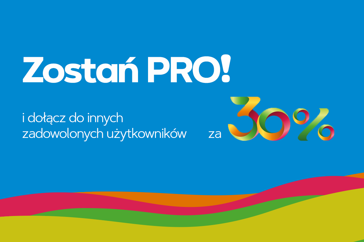 Zostań Pro za 30% ceny!