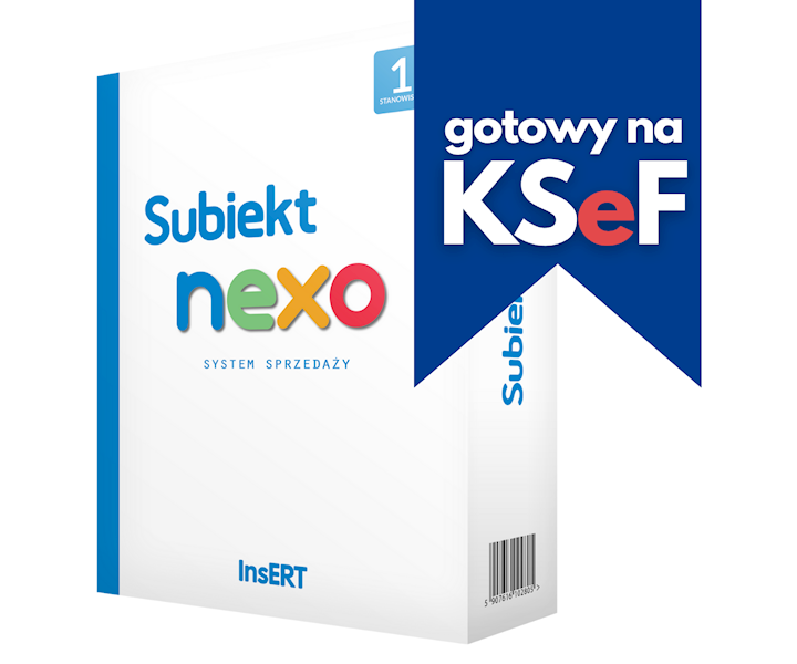 Subiekt nexo • Wersja/rozszerzenie: licencja na 3 stanowiska • Jestem użytkownikiem starszej wersji Subiekta: Nie