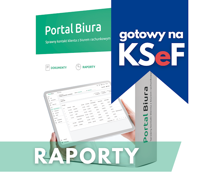 Portal Biura - Raporty • Wielkość pakietu (liczba podmiotów): 12 miesięcy