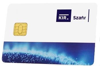 Podpis Elektroniczny KIR Szafir • 1 rok • Bez czytnika • Duża karta (do czytnika z kablem) • Nie