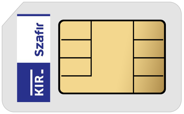 Podpis Elektroniczny KIR Szafir • 1 rok • Bez czytnika • Mała karta SIM (do czytnika mini) • Nie