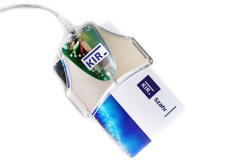 Podpis Elektroniczny KIR Szafir • 2 lata • Czytnik z kablem • Duża karta (do czytnika z kablem) • Nie