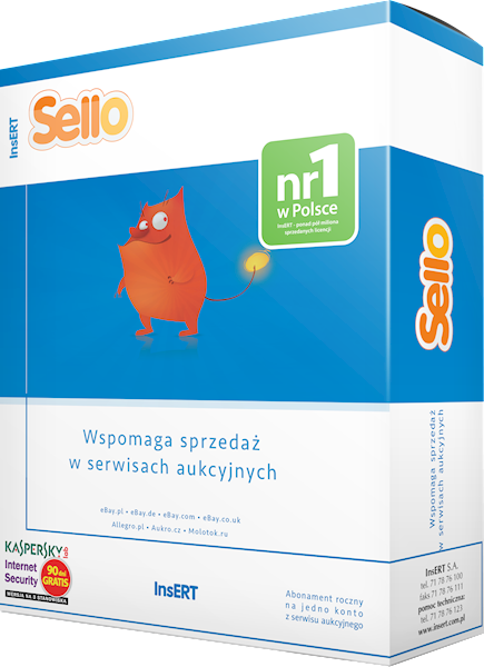 Program SELLO na jedno konto aukcyjne • 1 miesiąc