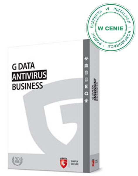 G DATA AntiVirus Business • 12 stanowisk • 3 lata