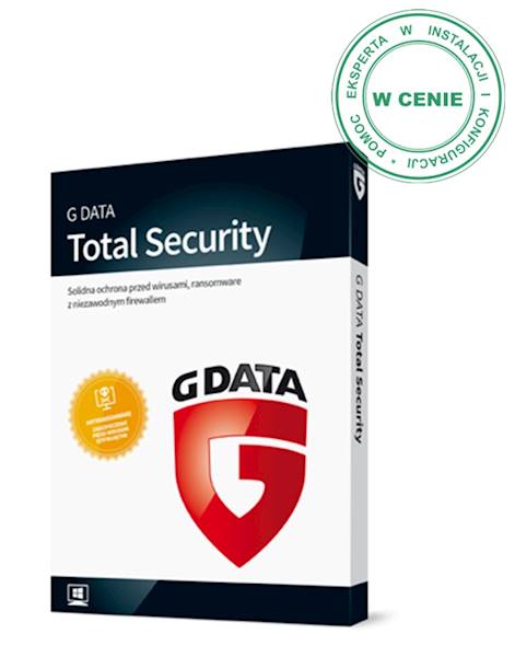 G DATA Total Protection • 1 stanowisko • 1 rok