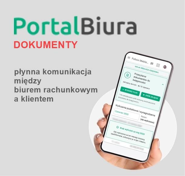 Portal Biura - DOKUMENTY • Wersja programu: wersja GT • Wielkość pakietu (liczba stron): 5000 • Okres: 12 miesięcy