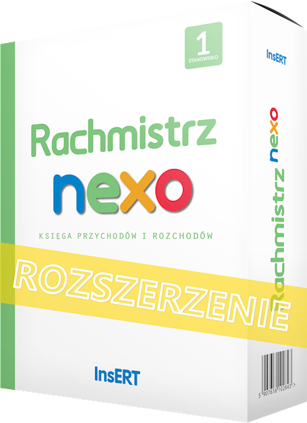 Rachmistrz nexo - rozszerzenia • Rachmistrz nexo - rozszerzenia • Rozszerzenie: rozszerzenie na następne 1 stanowisko • Jestem użytkowinikiem starszej wersji Rachmistrza: Nie