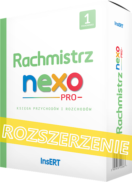 Rachmistrz nexo PRO - rozszerzenia • Rozszerzenie: rozszerzenie na następne 3 stanowiska • Jestem użytkowinikiem starszej wersji Rachmistrza: Nie