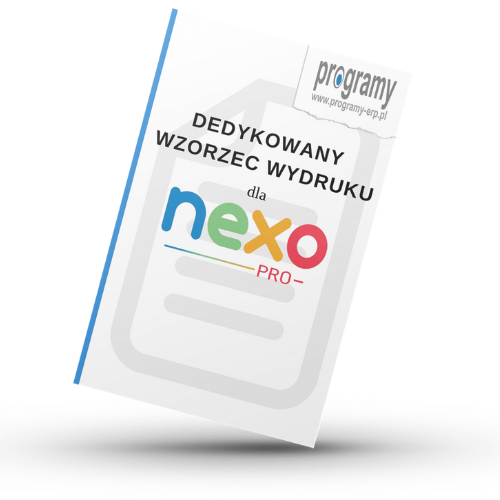 Dedykowany wzorzec wydruku dla InsERT nexo/nexo PRO