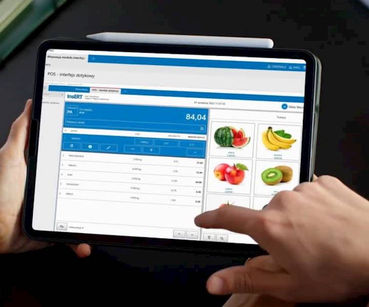 POS - interface dotykowy dla Subiekta nexo/ nexo PRO