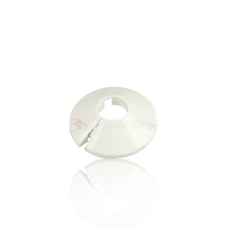 HDRL Rozeta biała 15mm pojedyncza