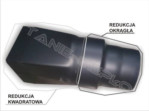 DAR RDkw162x162/150-CZ2 Redukcja kwad. 162x162/150
