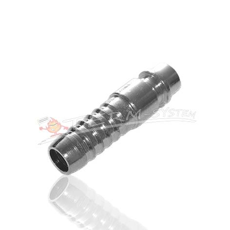 BRA SE2-3PH/STEEL Wtyk z nyplem na wąż 9mm CHROM