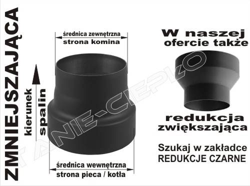 DAR RD120/100-CZ2 Redukcja 120/100 zmniejsz.