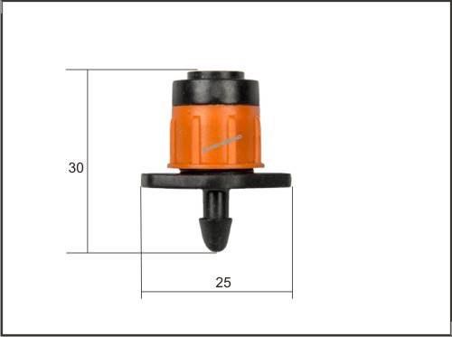 BRA DSZ-1305 Regul. zraszacz lin. 0-80l/h wkł.1/4'