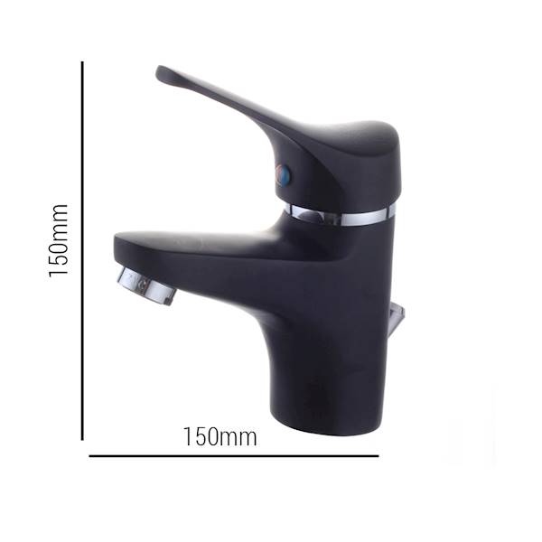 ZXC 1100-1H Bateria umywalkowa czarna