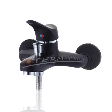 ZXC 1100-3H Bateria wanna czarna + natrysk