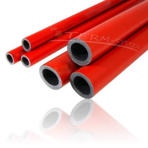 Izolacja CZERWONA 28/6 -1,0m otulina ISOL