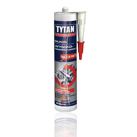 SEL Silikon wysoko. CZERWONY TYTAN 280ml