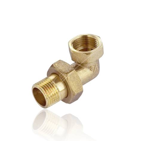 Śrubunek SR.K32 mosiężny KĄT 5/4" oring