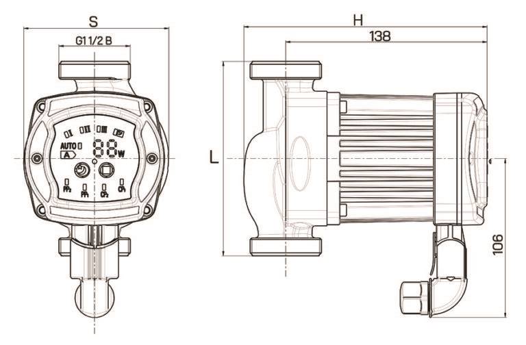 Pompa DI 25/60-180 Elektronik energooszczędna A620