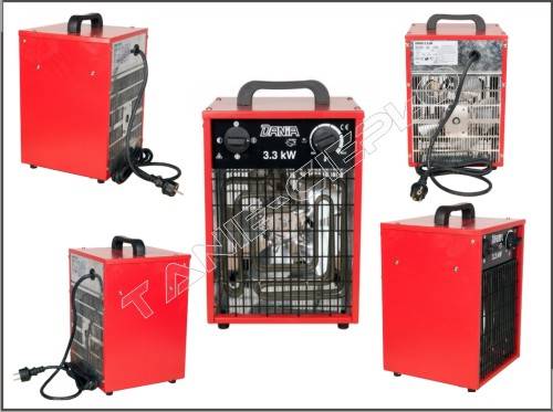 Nagrzewnica elektryczna TERM-DAN  3,3 kW 